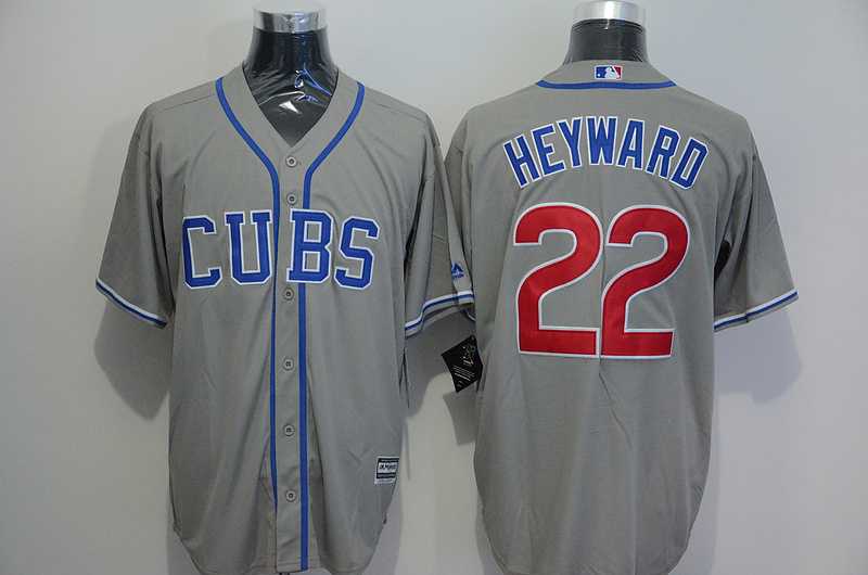 Chicago Cubs #22 Jason Heyward Gray Alternate New Cool Base Stitched Baseball Jersey,We sell and wholesale Chicago Cubs #22 Jason Heyward Gray Alternate New Cool Base Stitched Baseball Jersey on line form chian!